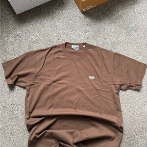 Kith Men's Chocolate Brown Short Sleeve Tee